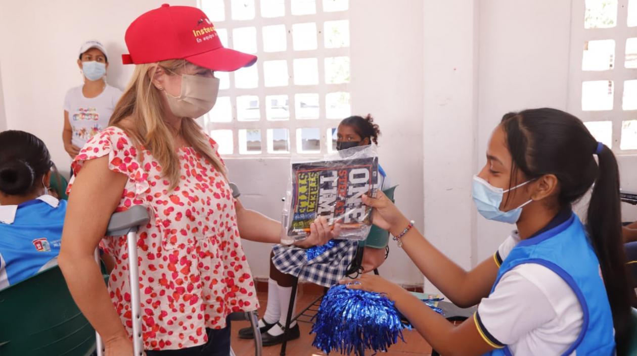 La Gobernadora del Atlántico, Elsa Noguera.