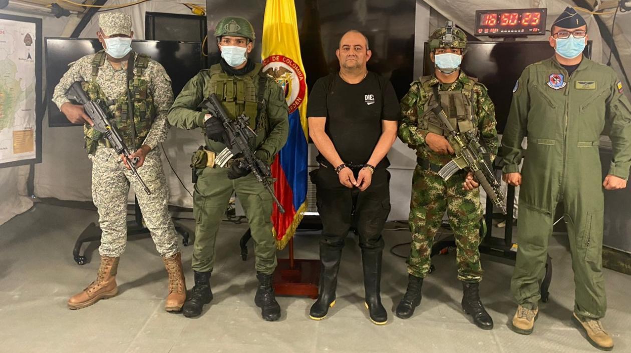 Dairo Antonio Úsuga David, alias 'Otoniel'.