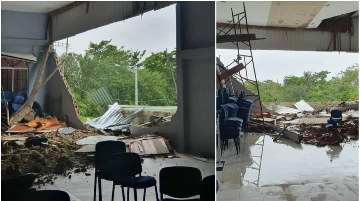 Así fueron los daños en San Andrés.