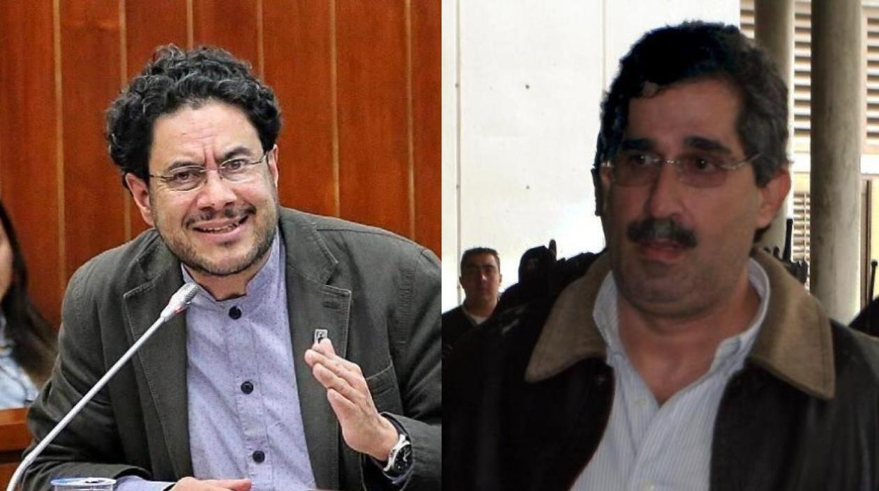 Iván Cepeda y Salvador Arana.