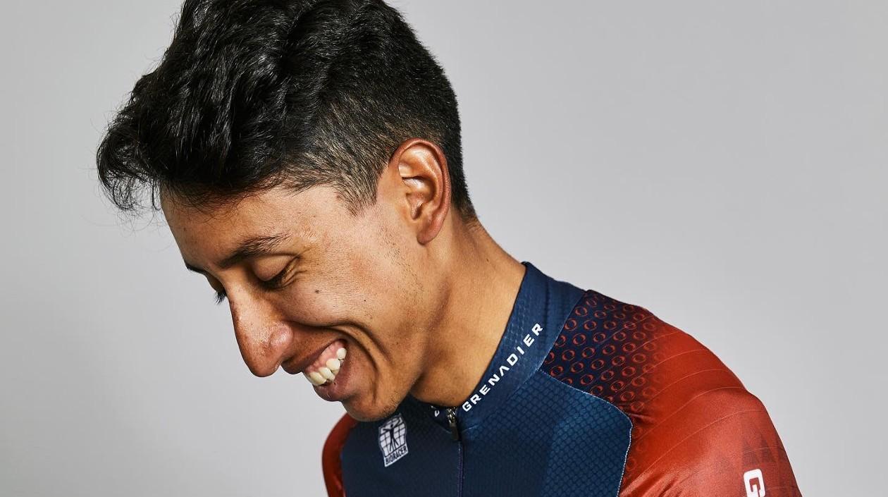Egan Bernal, ciclista colombiano. 