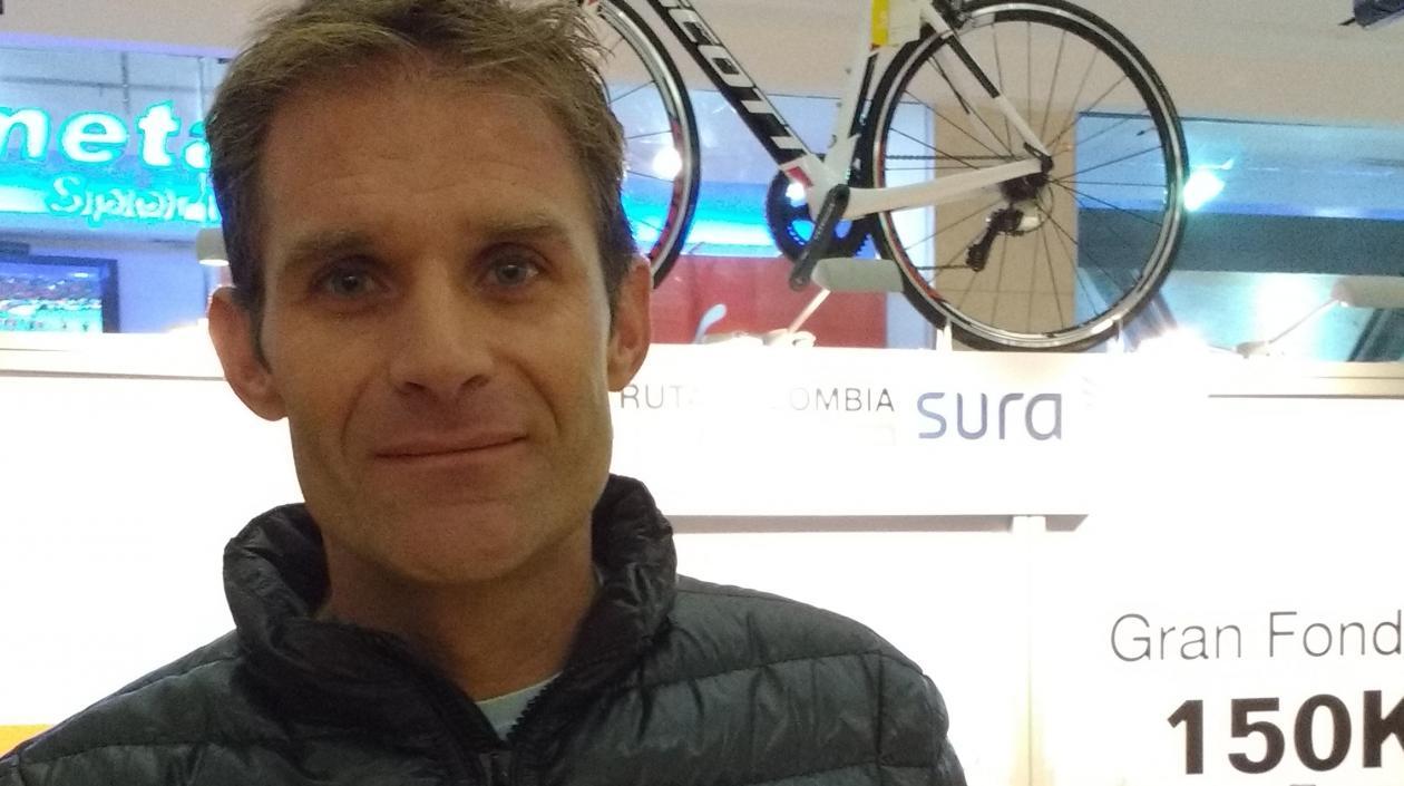 Santiago Botero, exciclista colombiano.