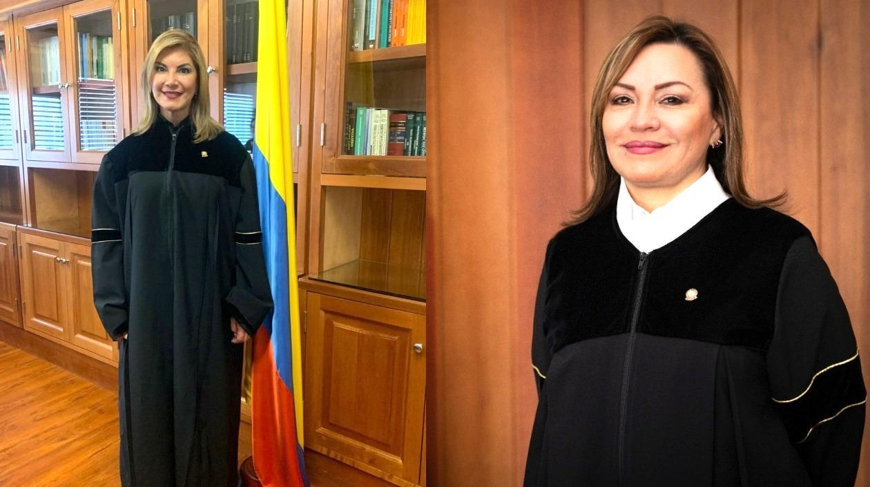 Diana Marina Vélez Vásquez y Magda Victoria Acosta Walteros.