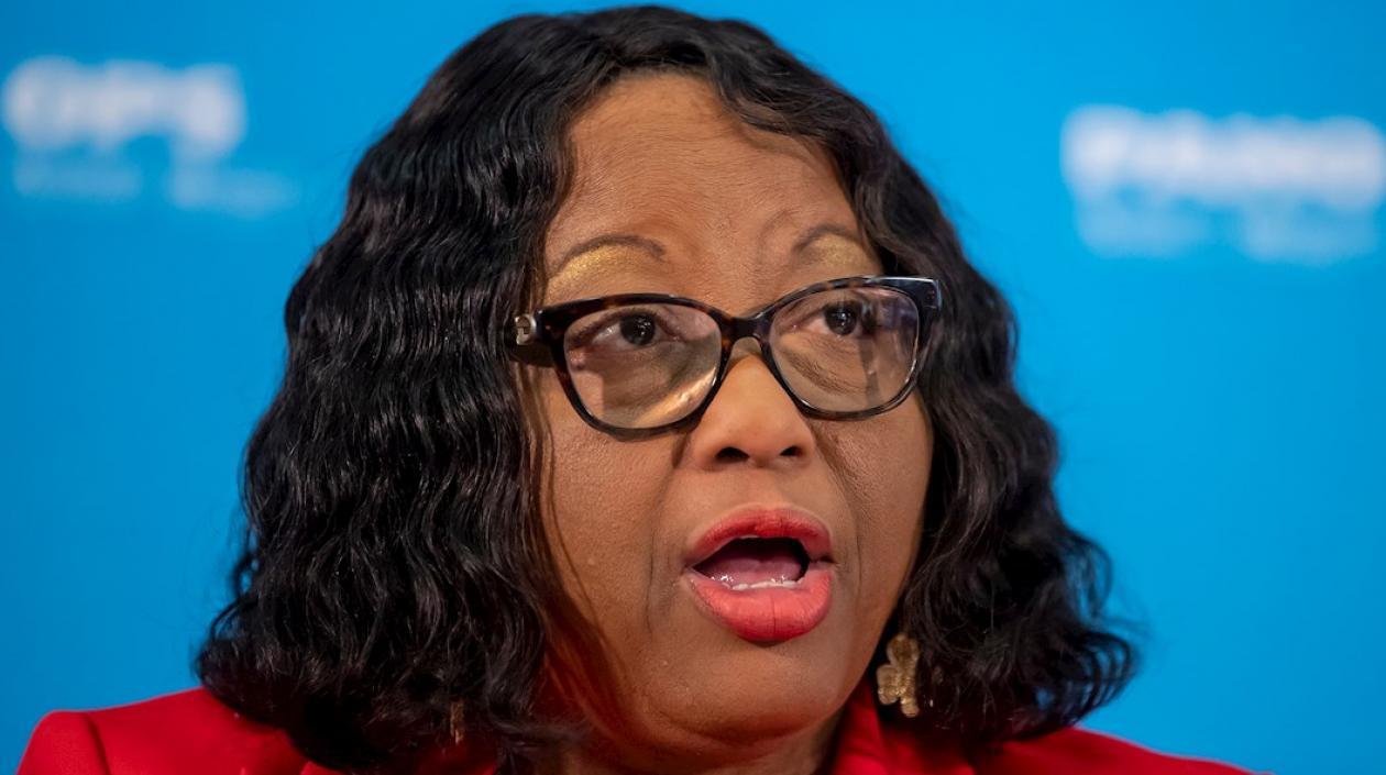 La directora de la OPS, Carissa F. Etienne.