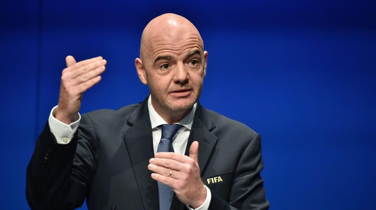 Gianni Infantino, presidente de la FIFA.