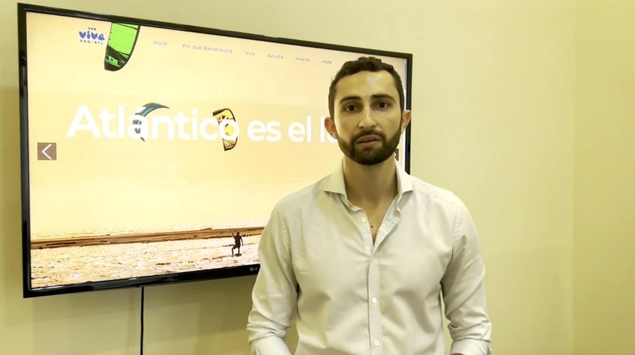 Manuel Trujillo, Jefe de Relaciones Internacionales del evento.