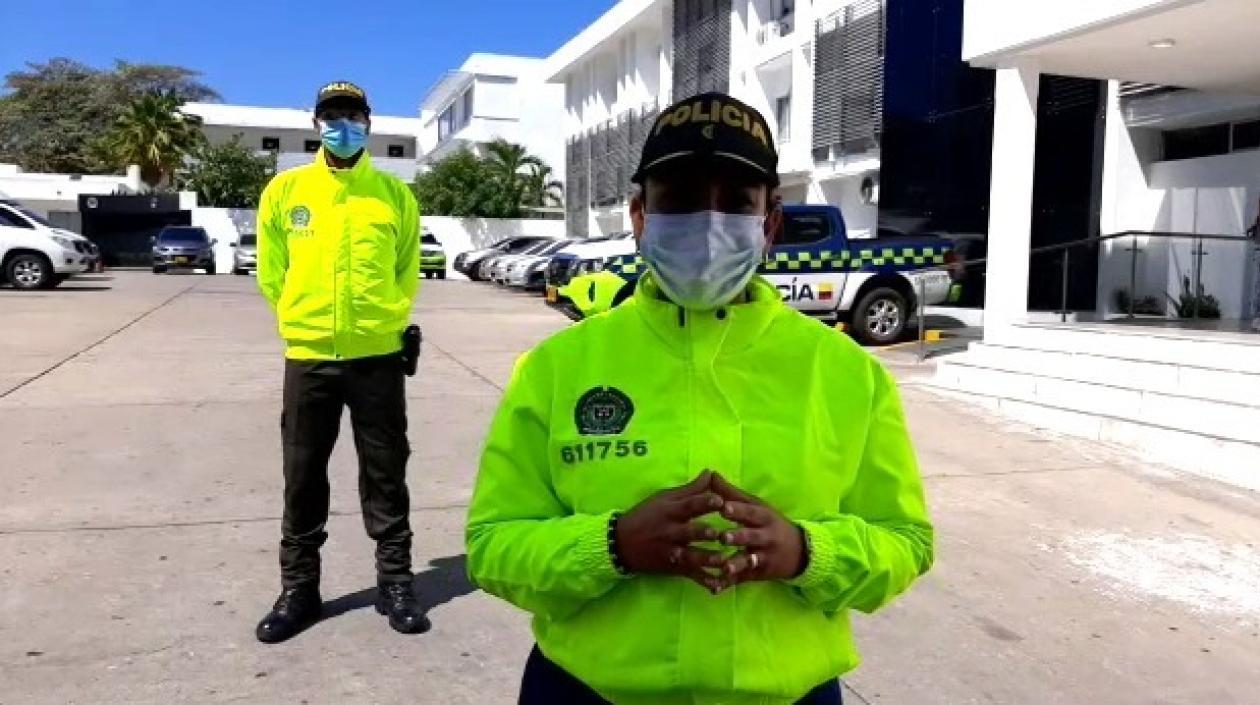 Mayor Sol Leydi Caro. 