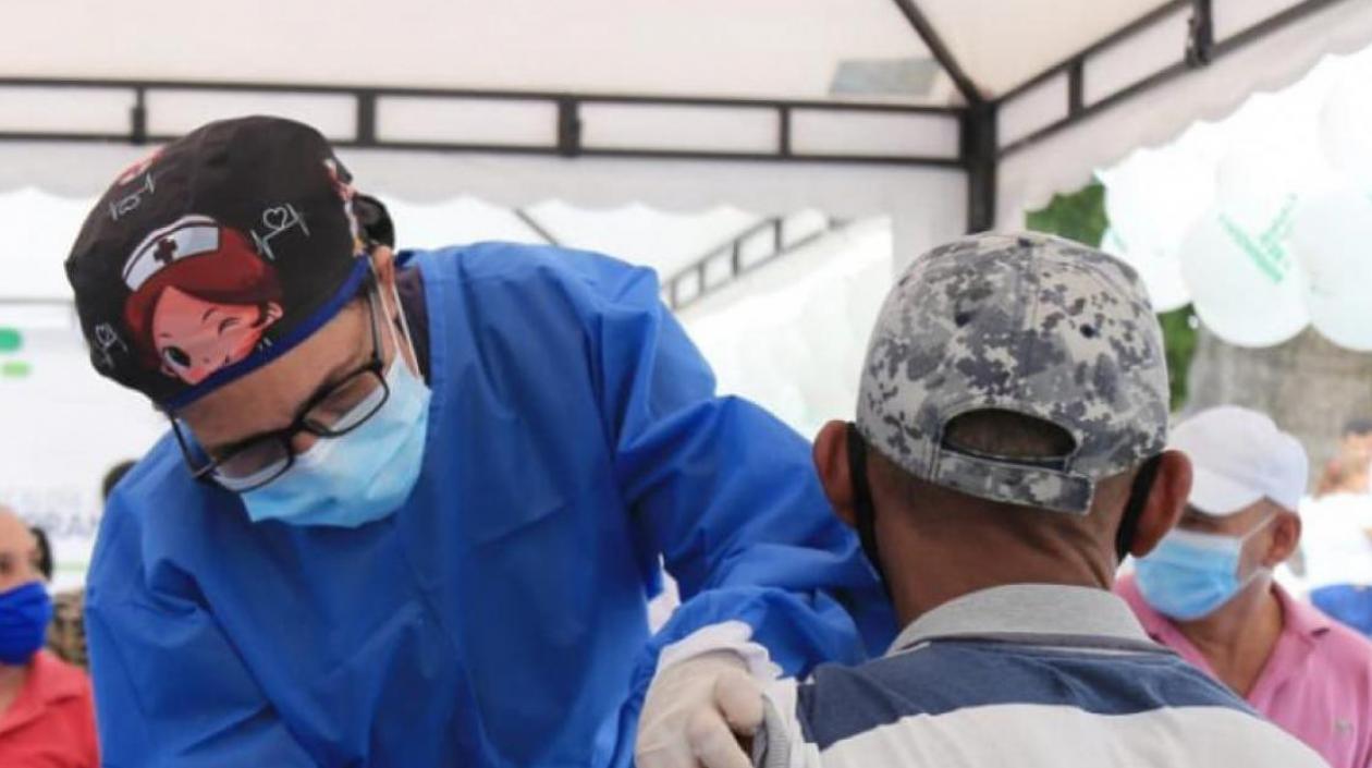 Vacunación en el departamento del Atlántico.