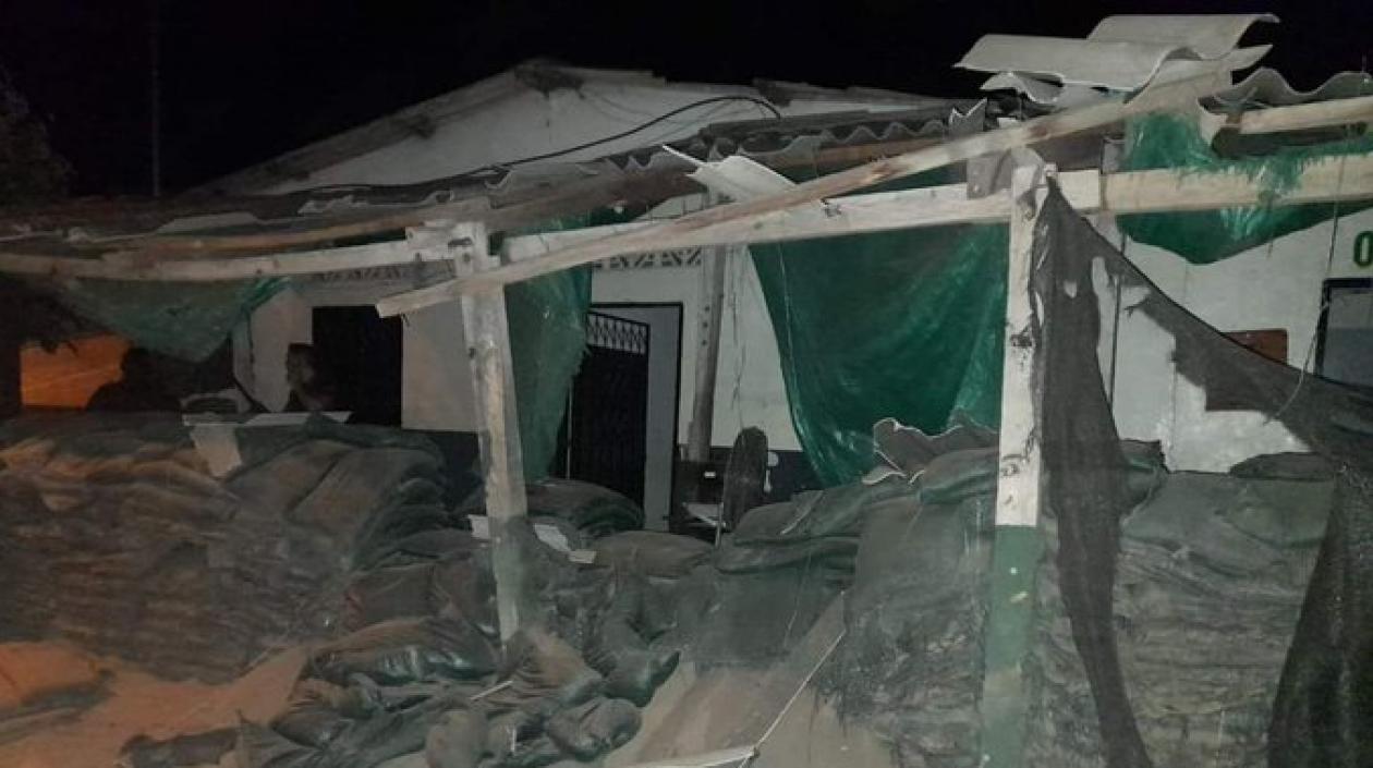 Estación de Policía en El Burro, Cesar.