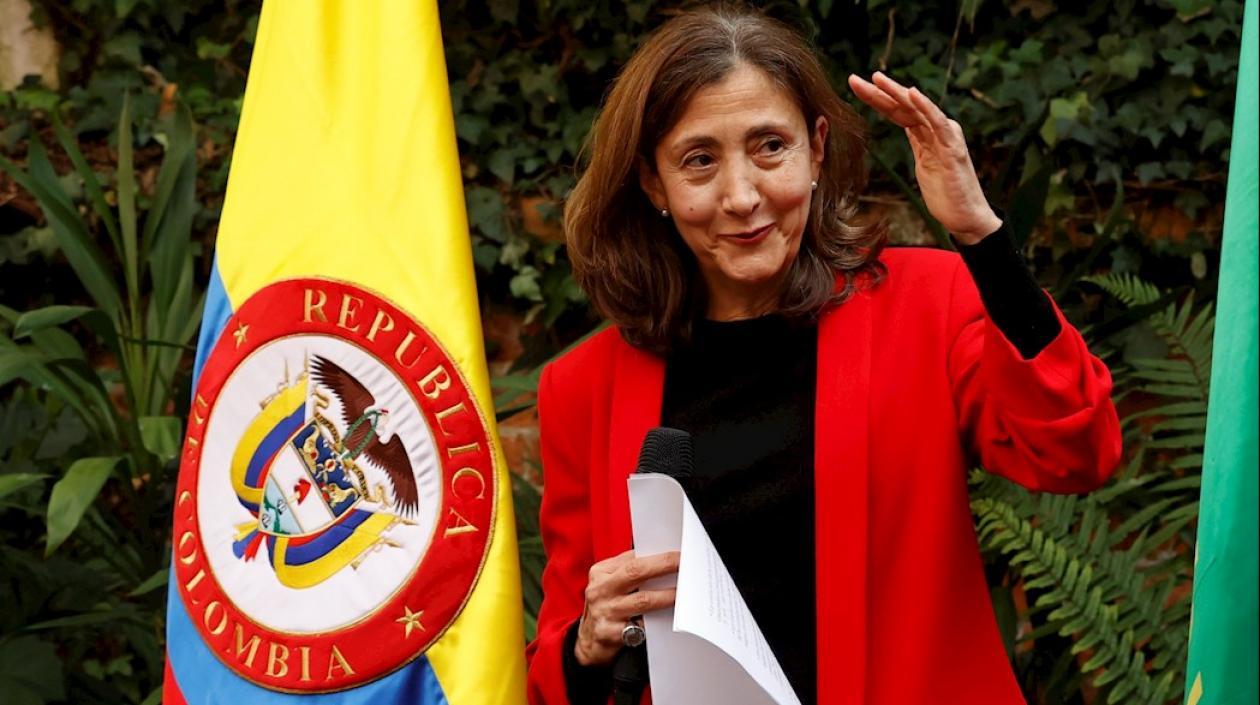 La candidata Íngrid Betancourt.