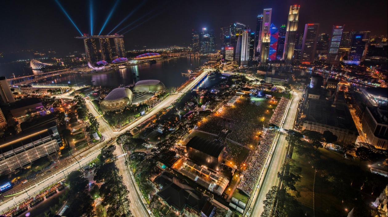 Circuito de Marina Bay. 