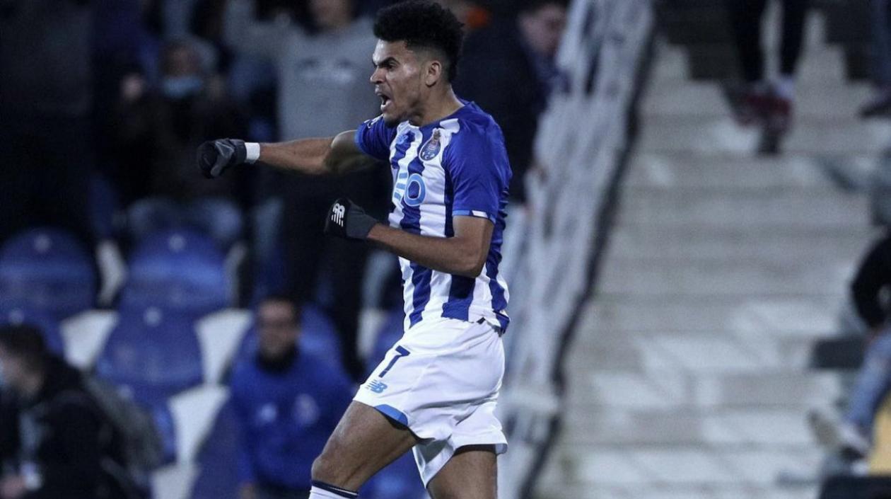 El delantero guajiro Luis Díaz.