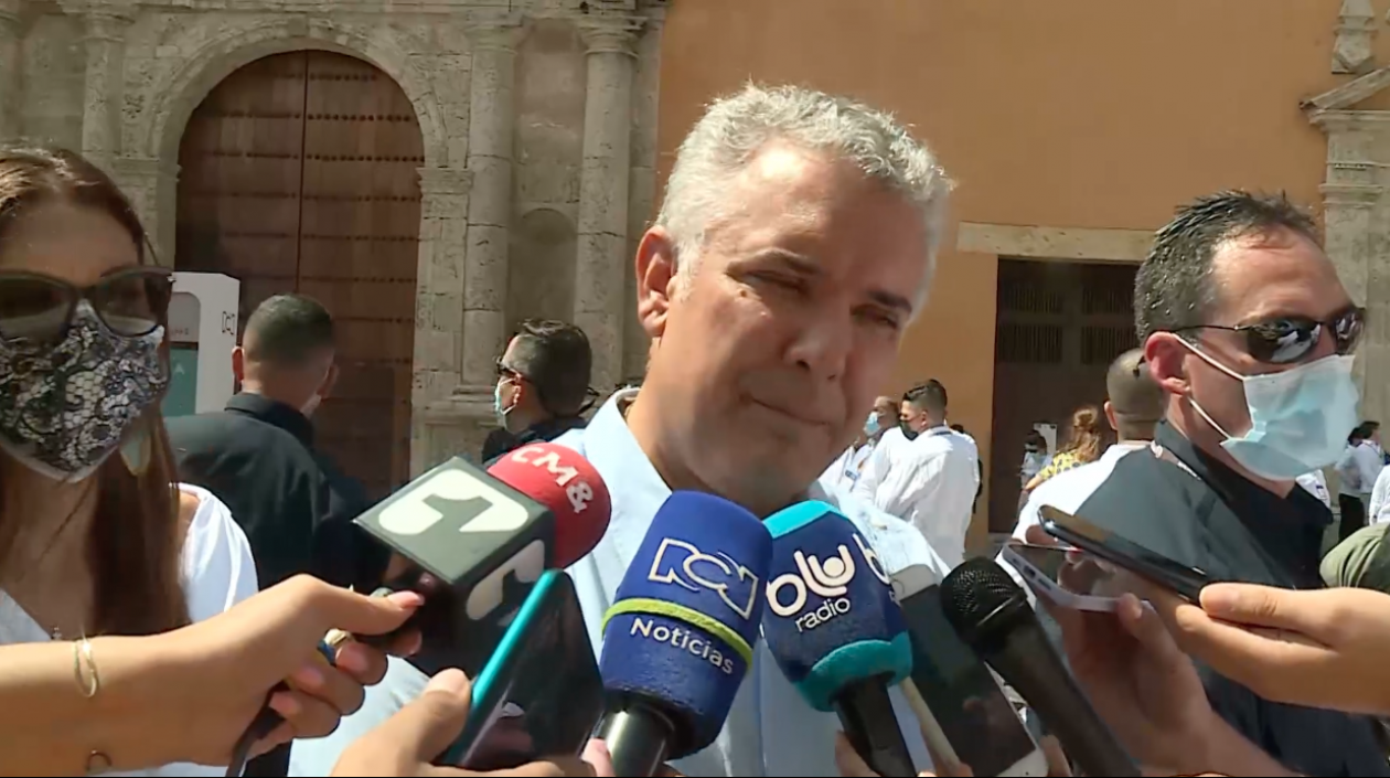 El Presidente de la República, Iván Duque.