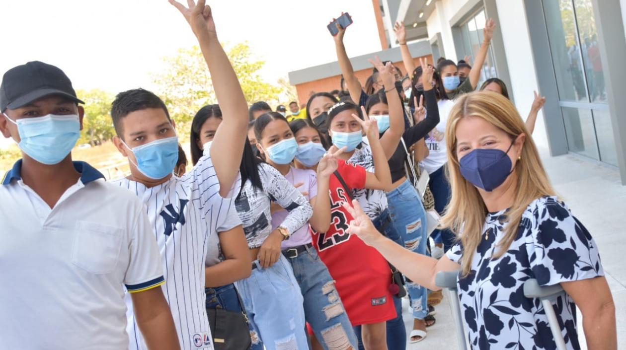 La Gobernadora del Atlántico, Elsa Noguera.