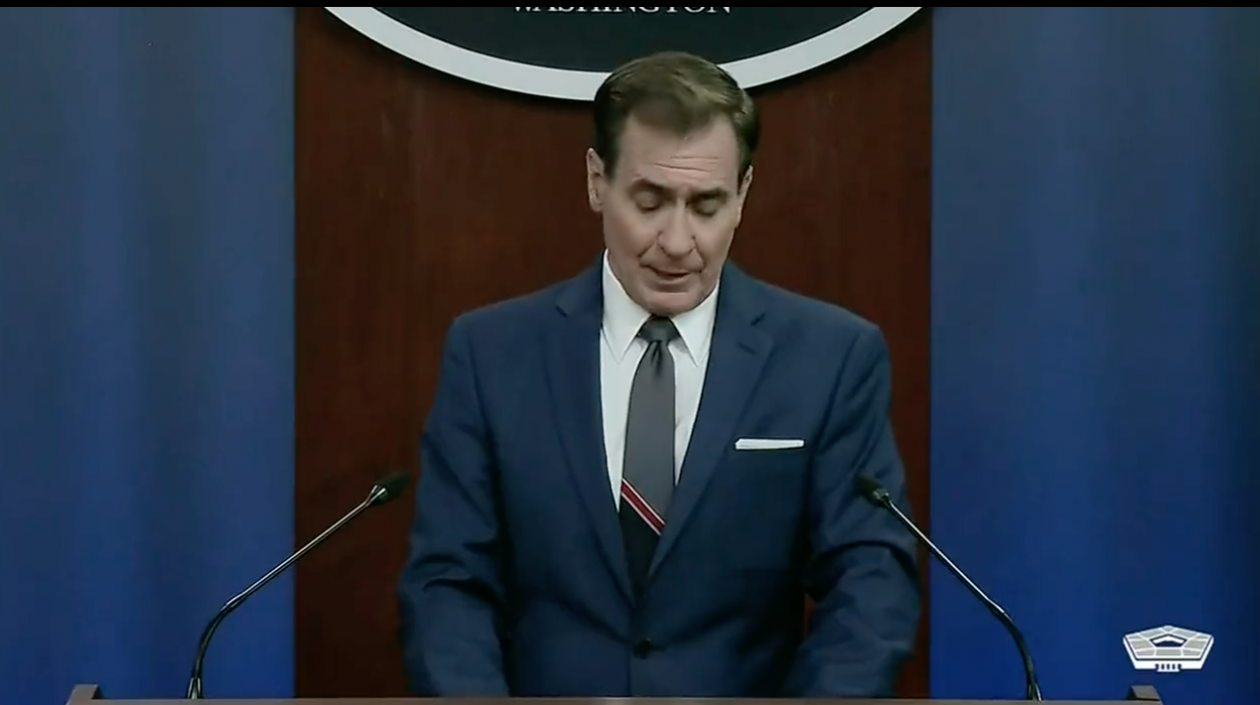 El portavoz del Pentágono, John Kirby.