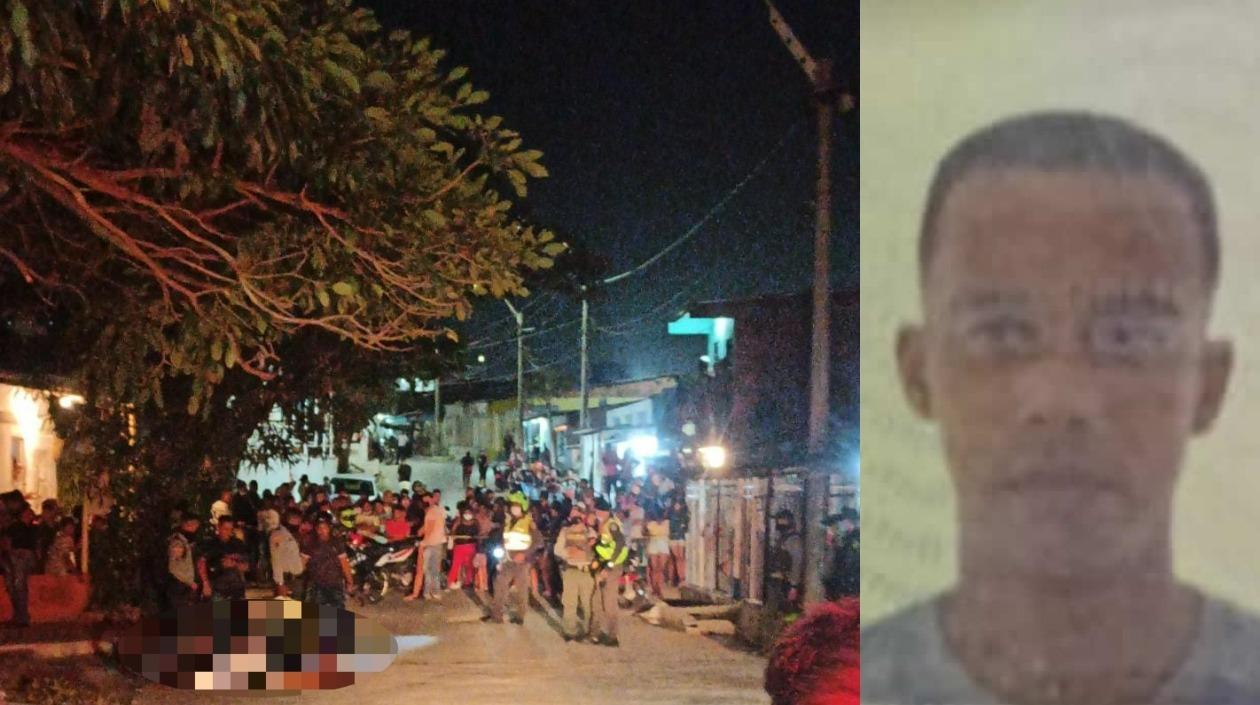 Robinson Ramos Canedo fue asesinado en el barrio El Bosque. 