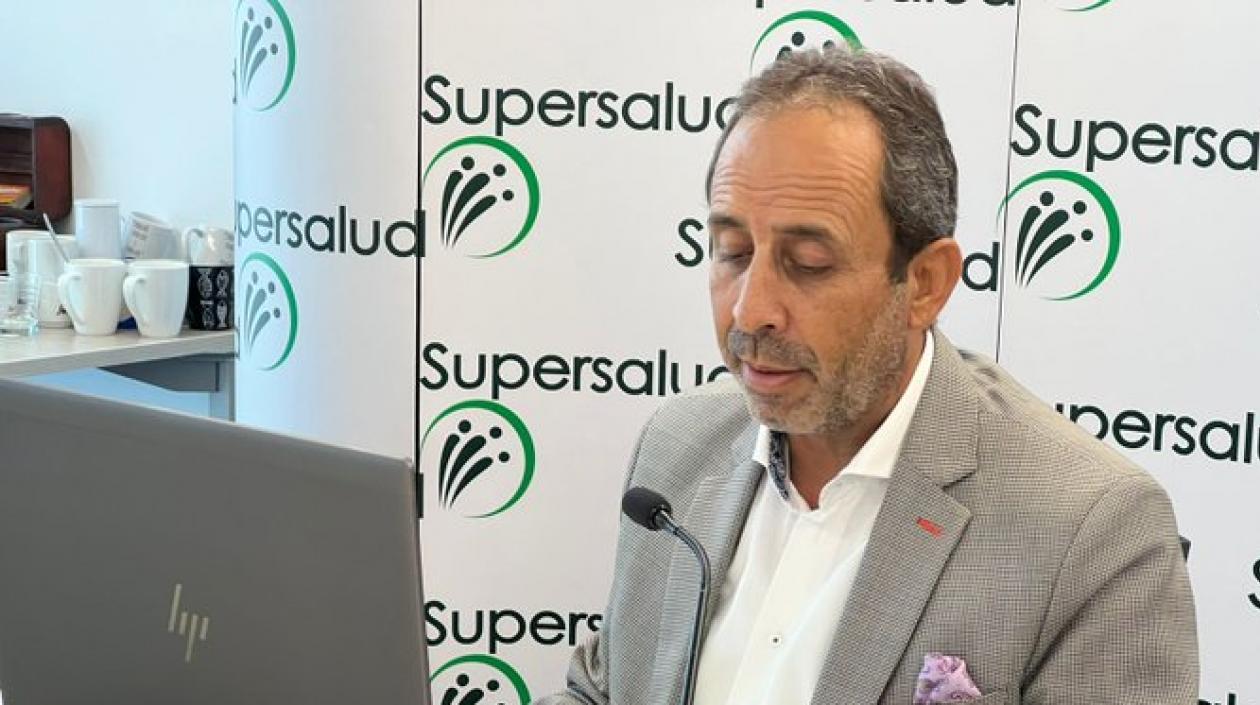 Superintendente de Salud, Fabio Aristizábal.