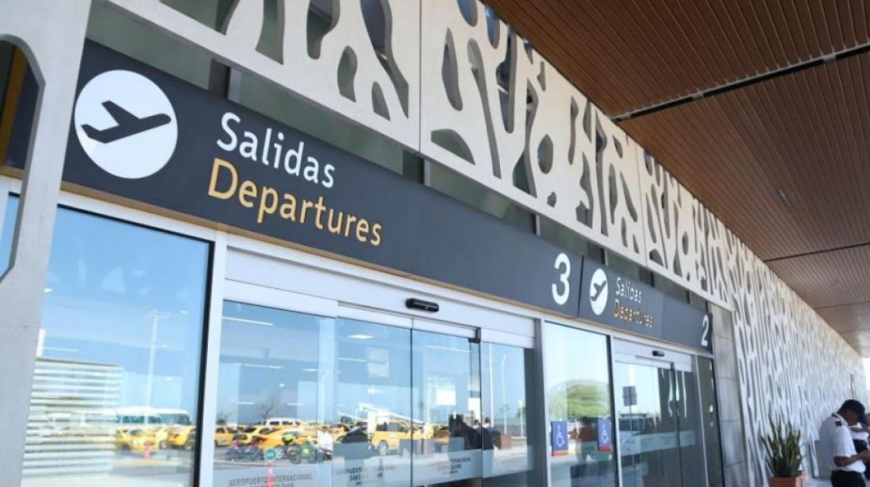 Aeropuerto de Santa Marta. 