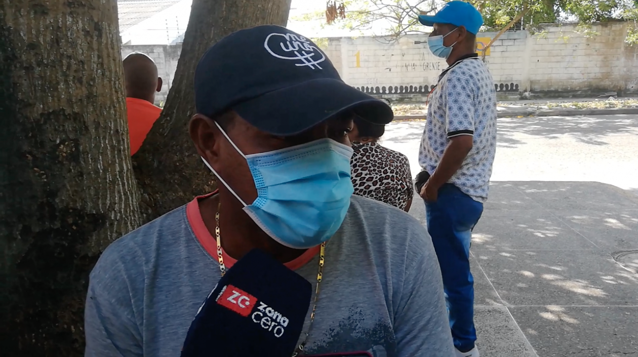 Juan Escorcia Contreras, abuelo del menor.