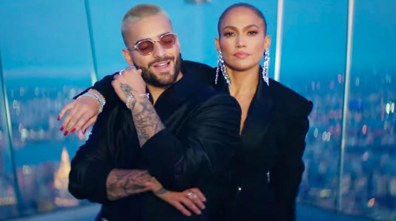 Maluma y Jennifer López.
