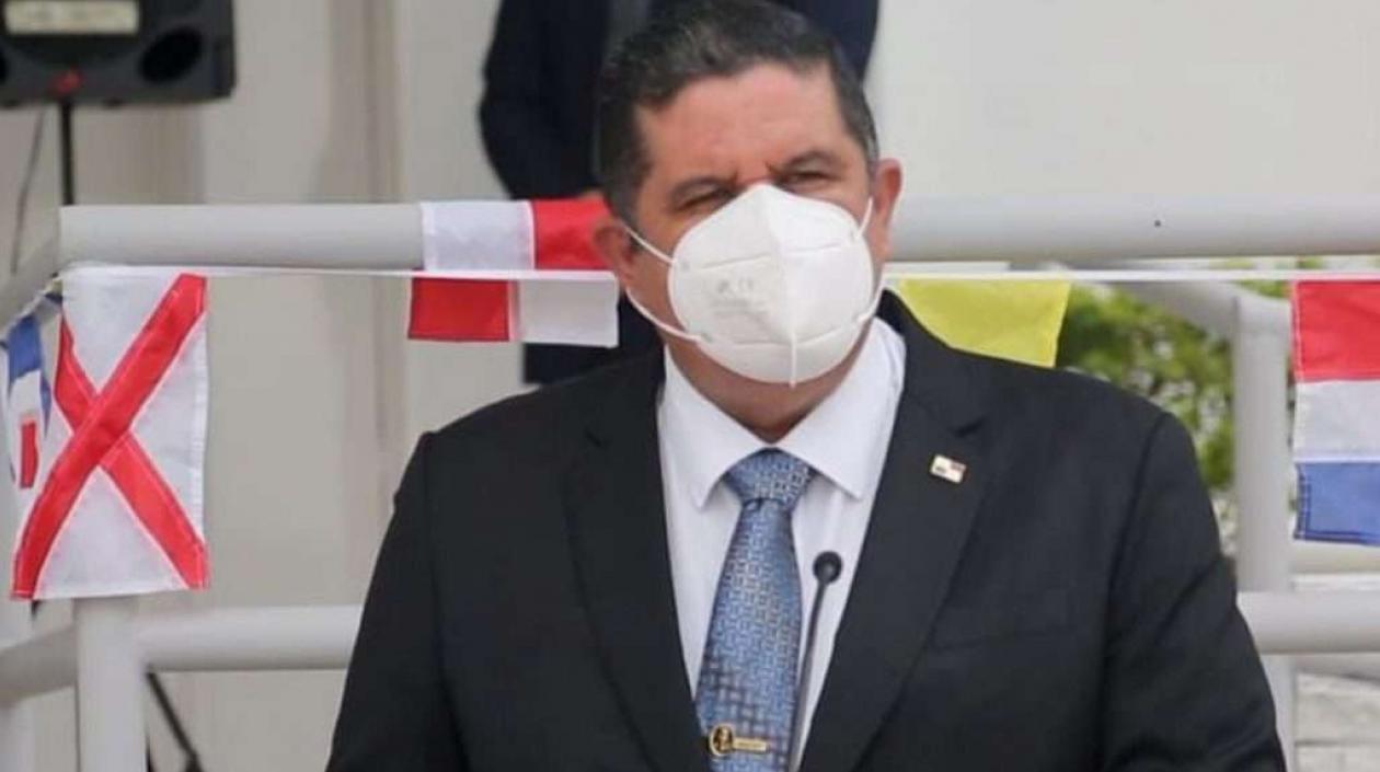 El ministro de Seguridad Pública de Panamá, Juan Manuel Pino.