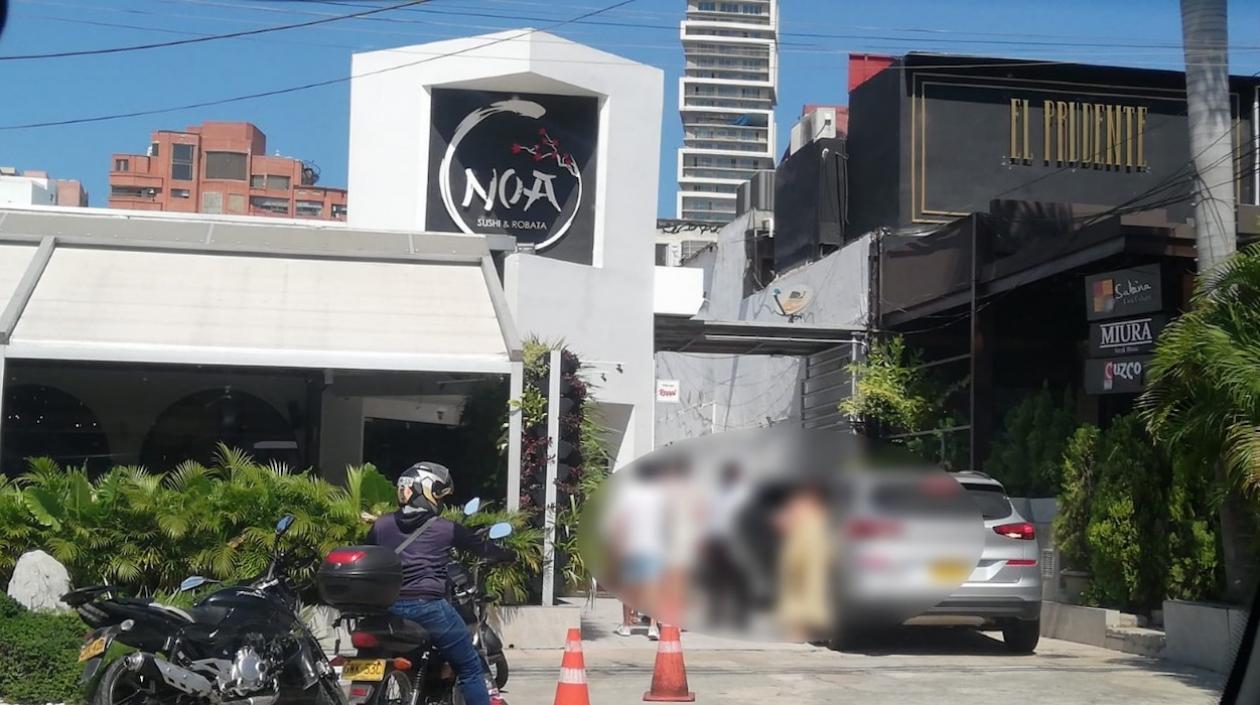 Restaurante Noa tras la reapertura.