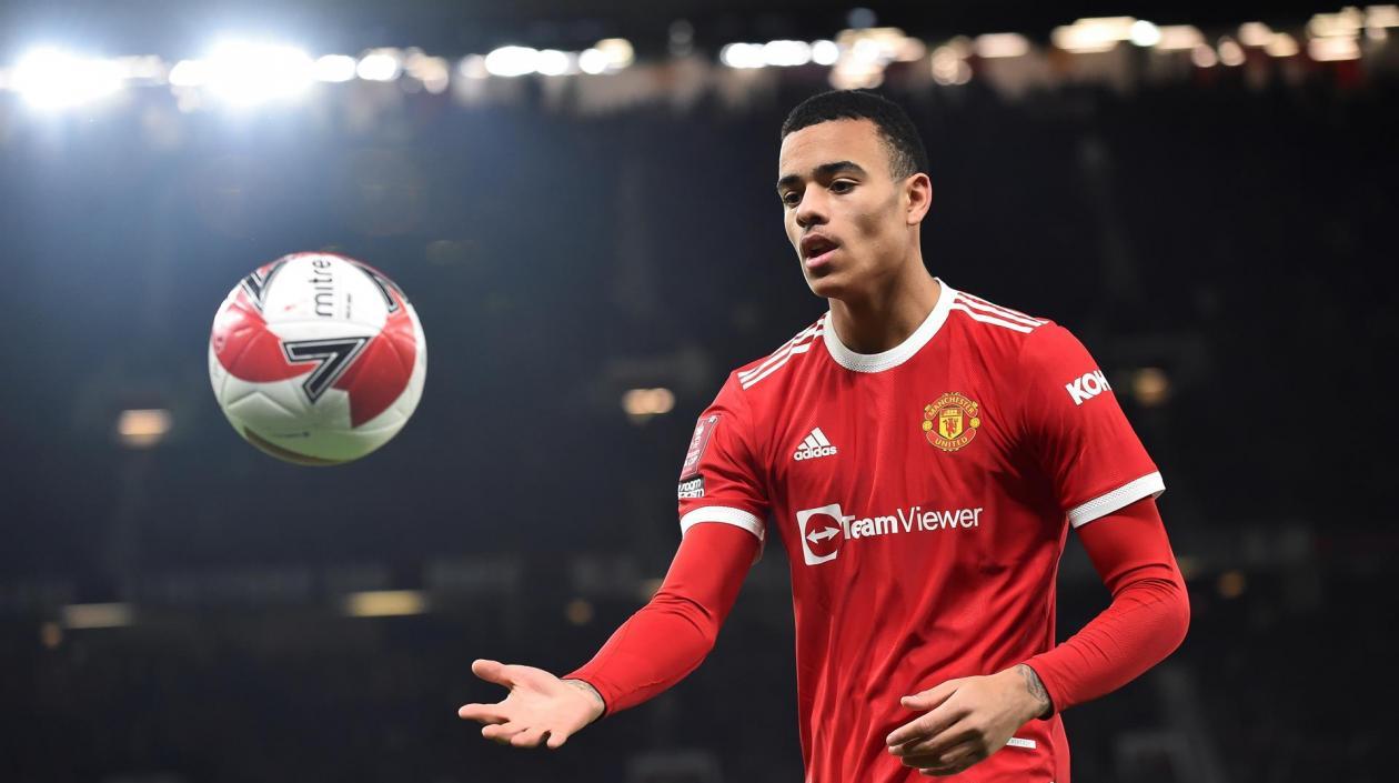 Mason Greenwood, delantero del Manchester United. 