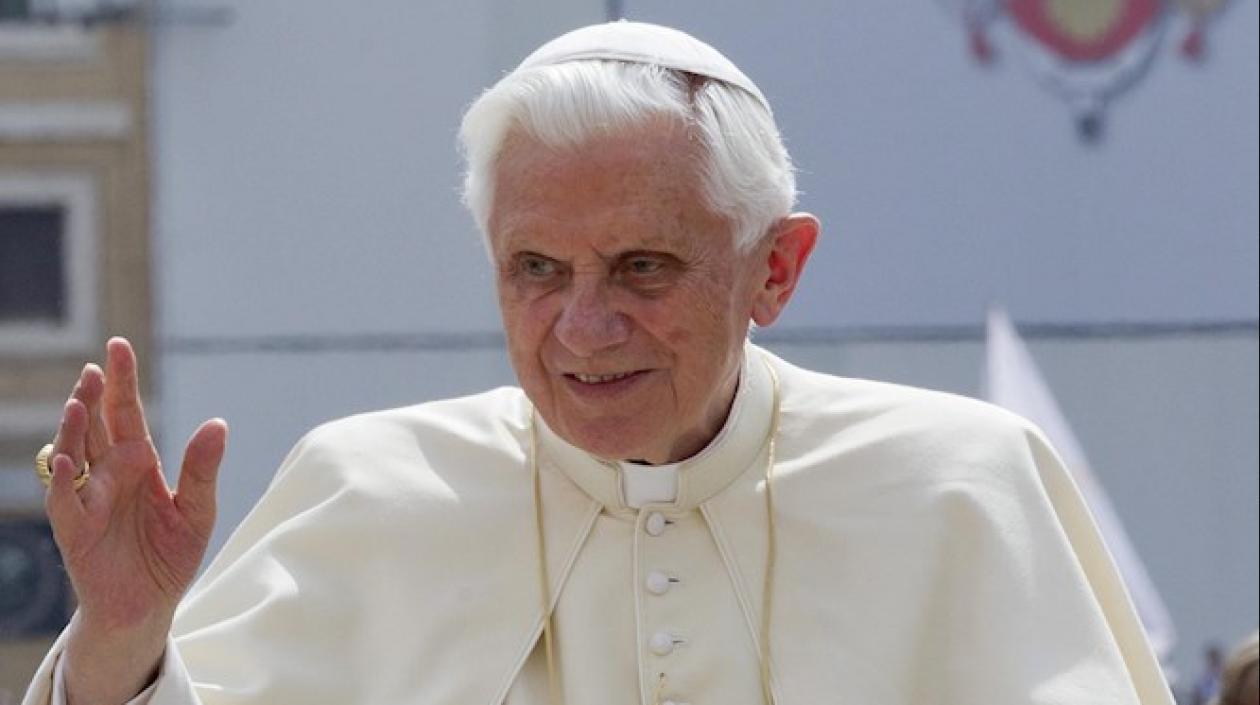El Papa emérito Benedicto XVI.