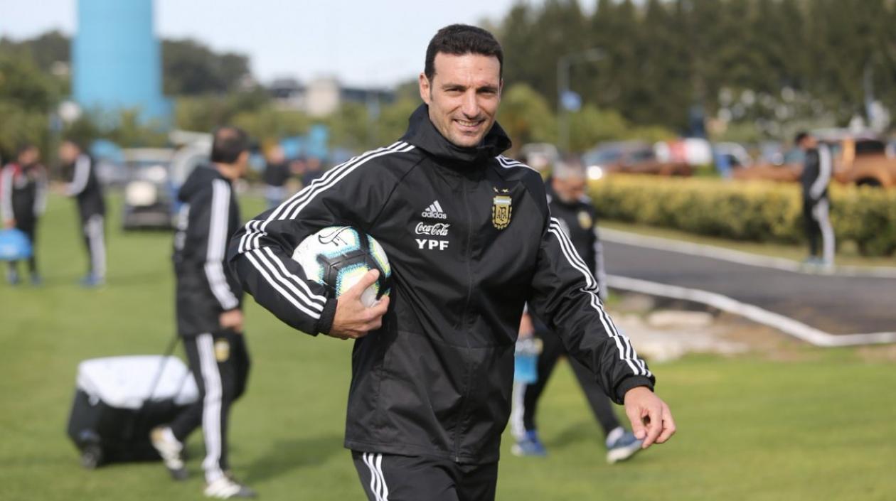 Lionel Scaloni, técnico de Argentina.
