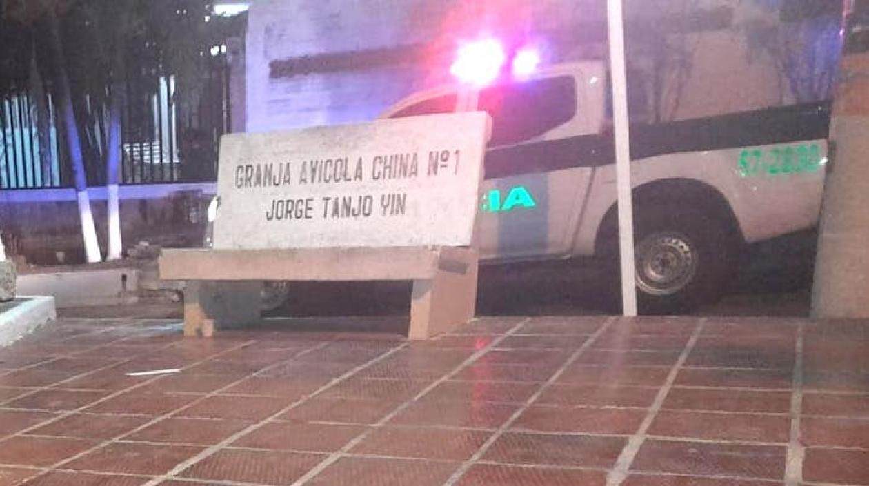 Lugar de los hechos en Puerto Colombia.