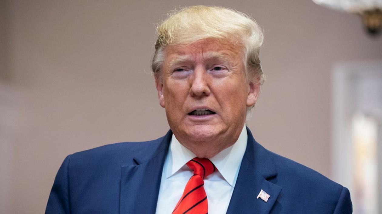 El expresidente de EE.UU., Donald Trump.