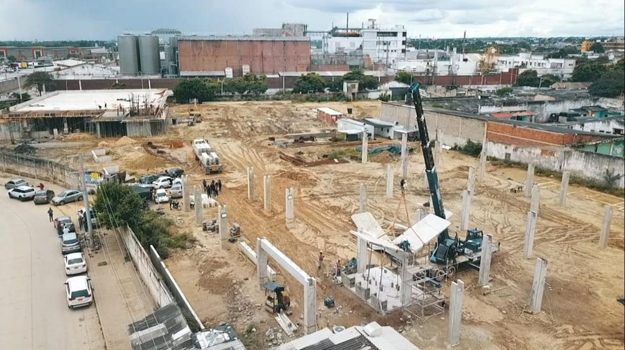 Panorámica de la zona del proyecto.