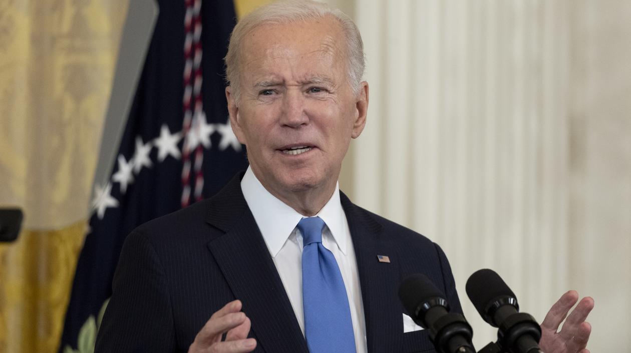 El presidente de Estados Unidos, Joe Biden.