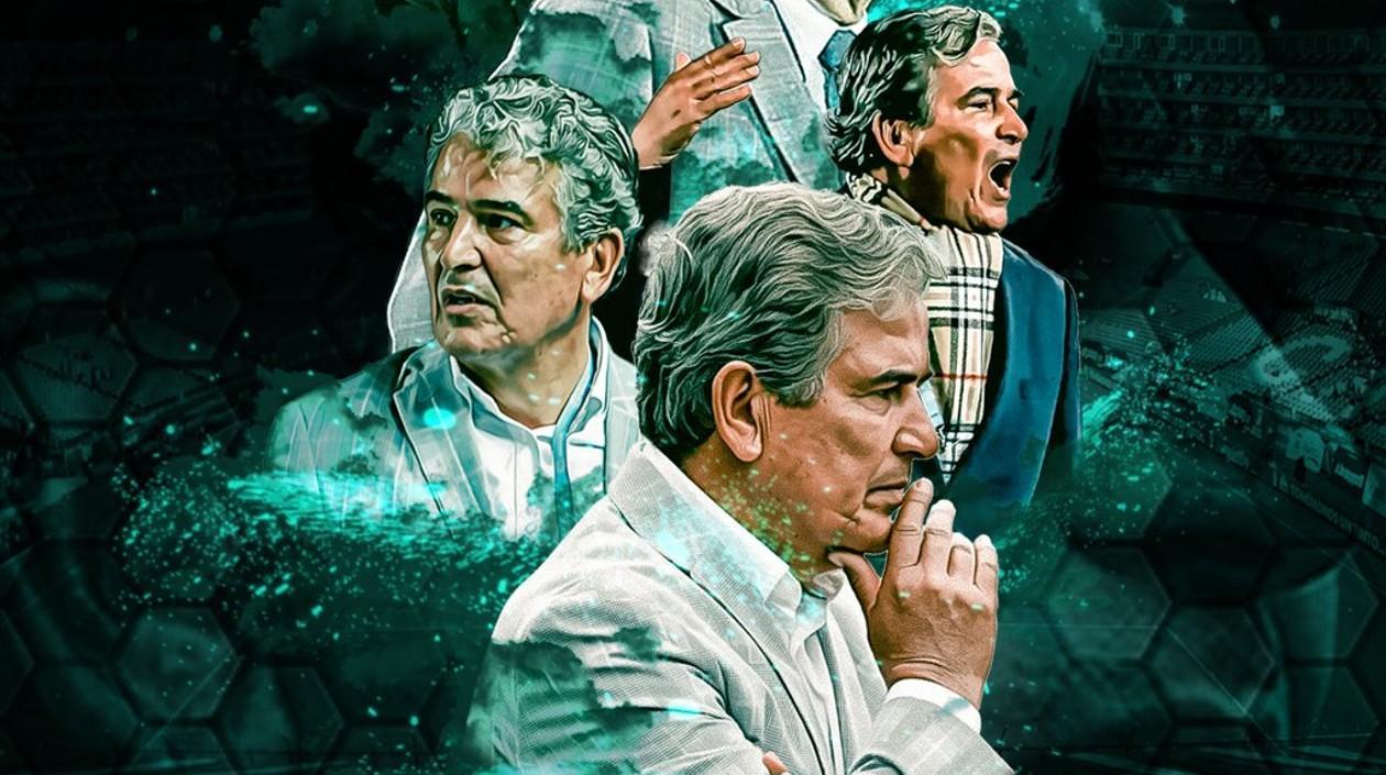 Jorge Luis Pinto, técnico del Deportivo Cali. 