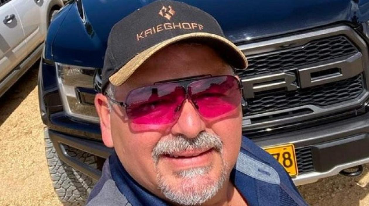 Salim Haddad García, ganadero secuestrado