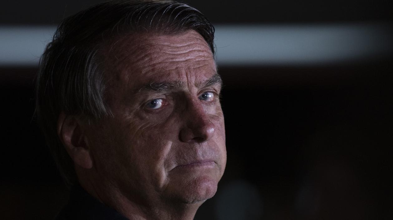 El presidente y candidato a la reelección, Jair Bolsonaro.