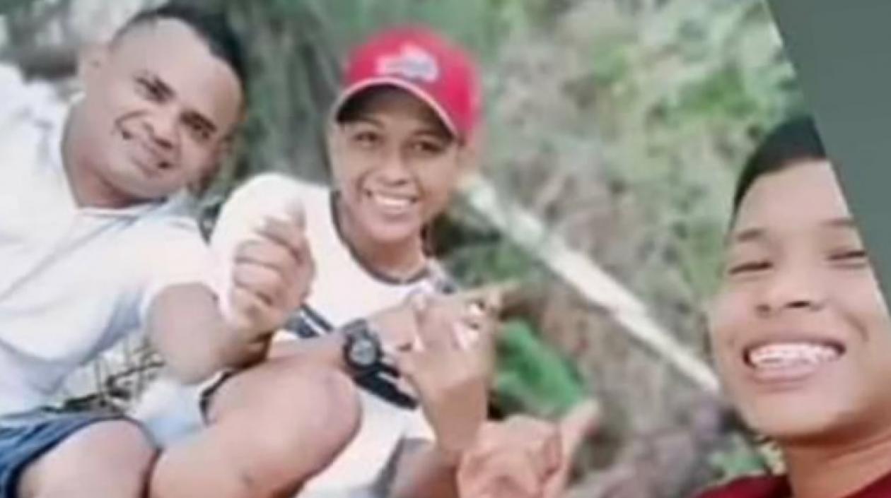 Fallecidos en el barrio Villa Katanga.