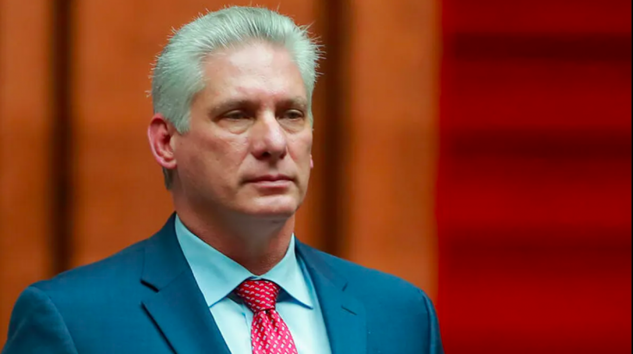 Miguel Díaz-Canel, presidente de Cuba.