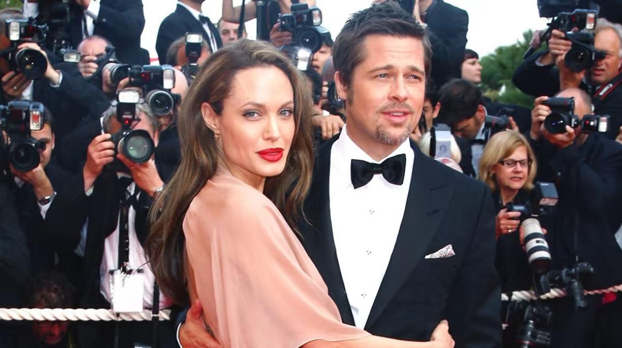 Angelina Jolie y Brad Pitt.