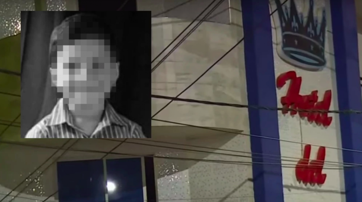 Imagen de Gabriel Esteban y el lugar de los hechos.