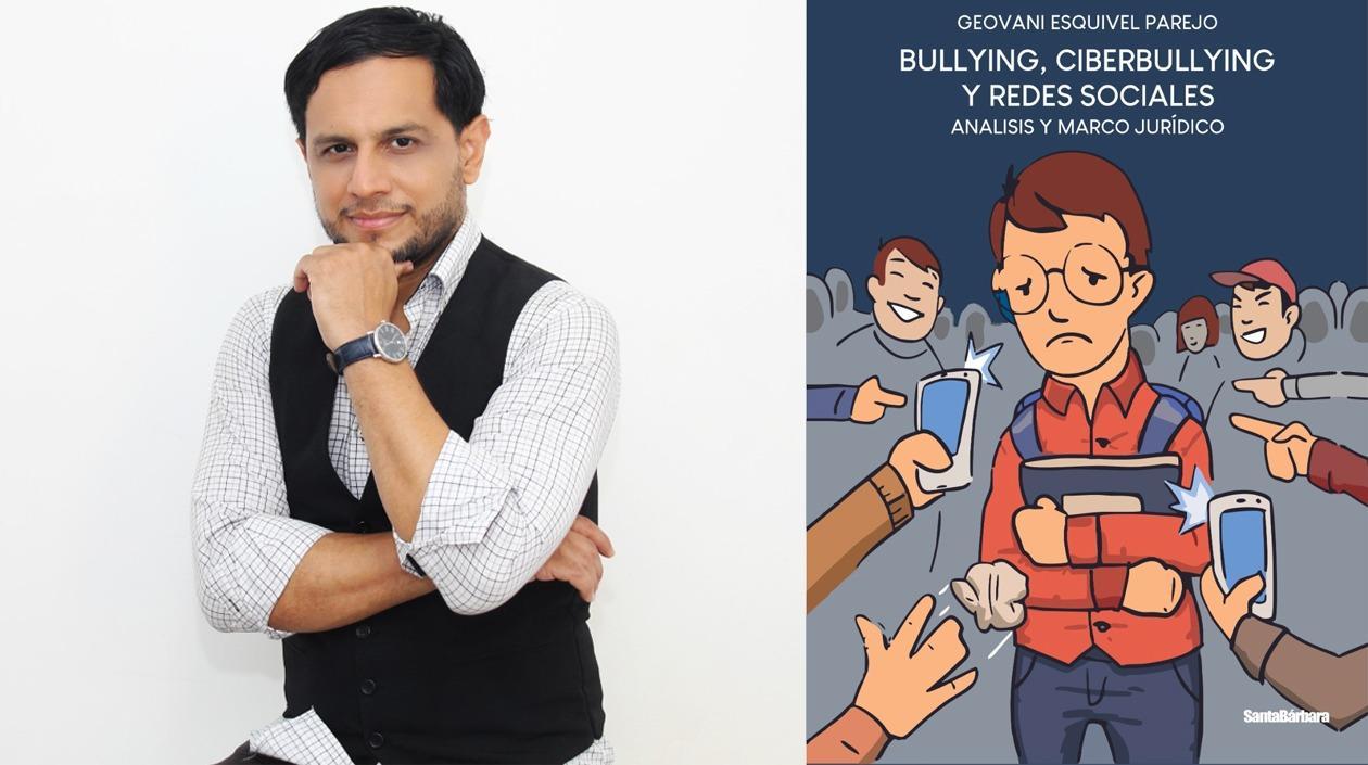 Geovani Esquivel y su libro.