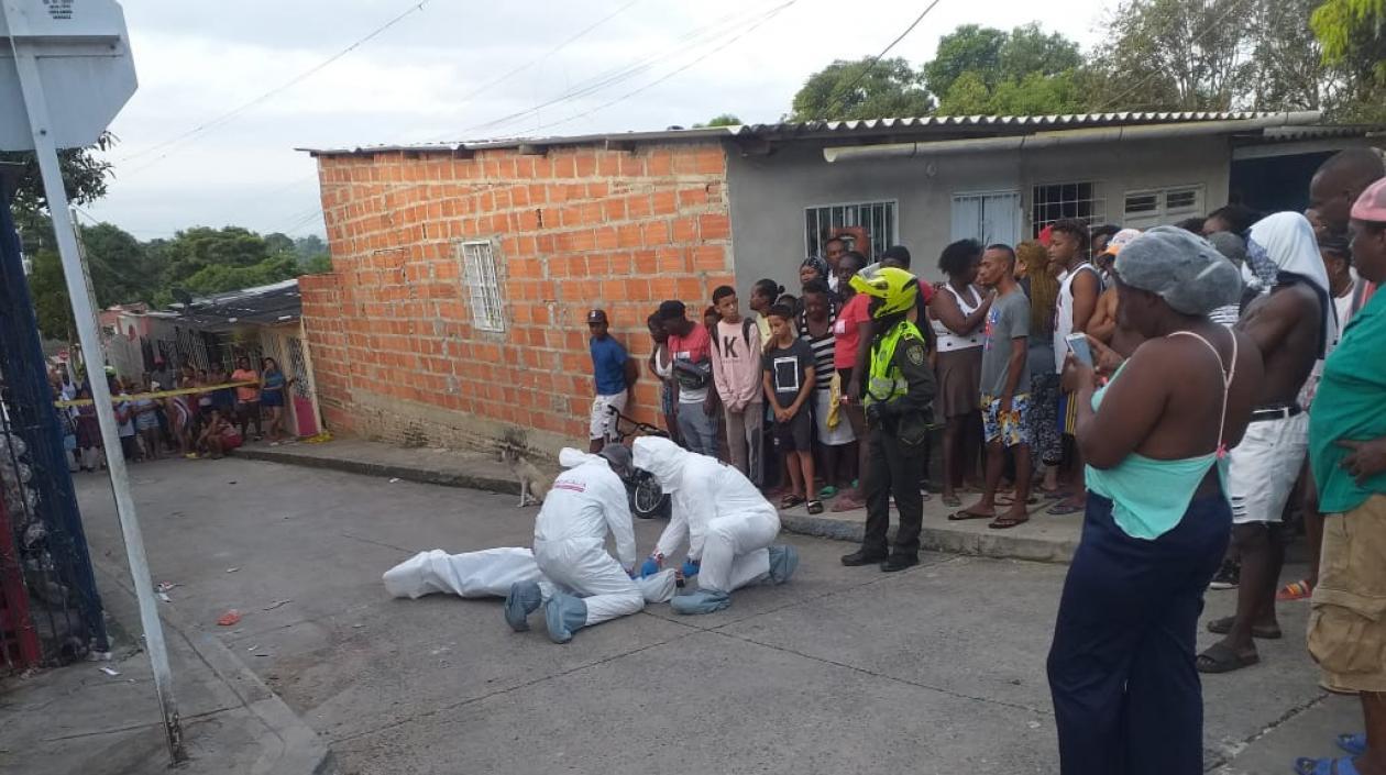 Lugar de los hechos.