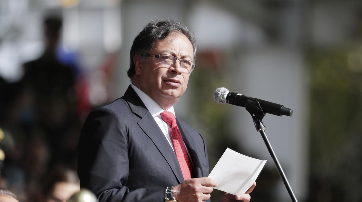Presidente de la República, Gustavo Petro.