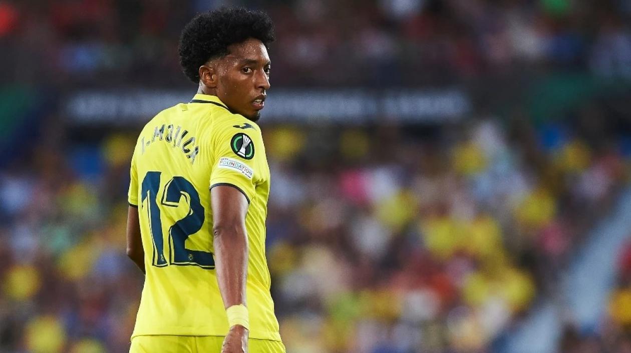 Johan Mojica, lateral izquierdo de Colombia. 