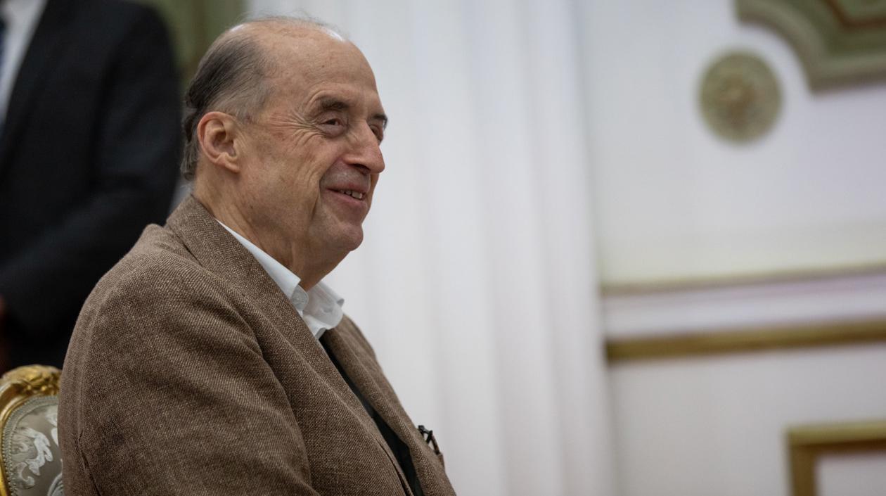 El Canciller Álvaro Leyva.