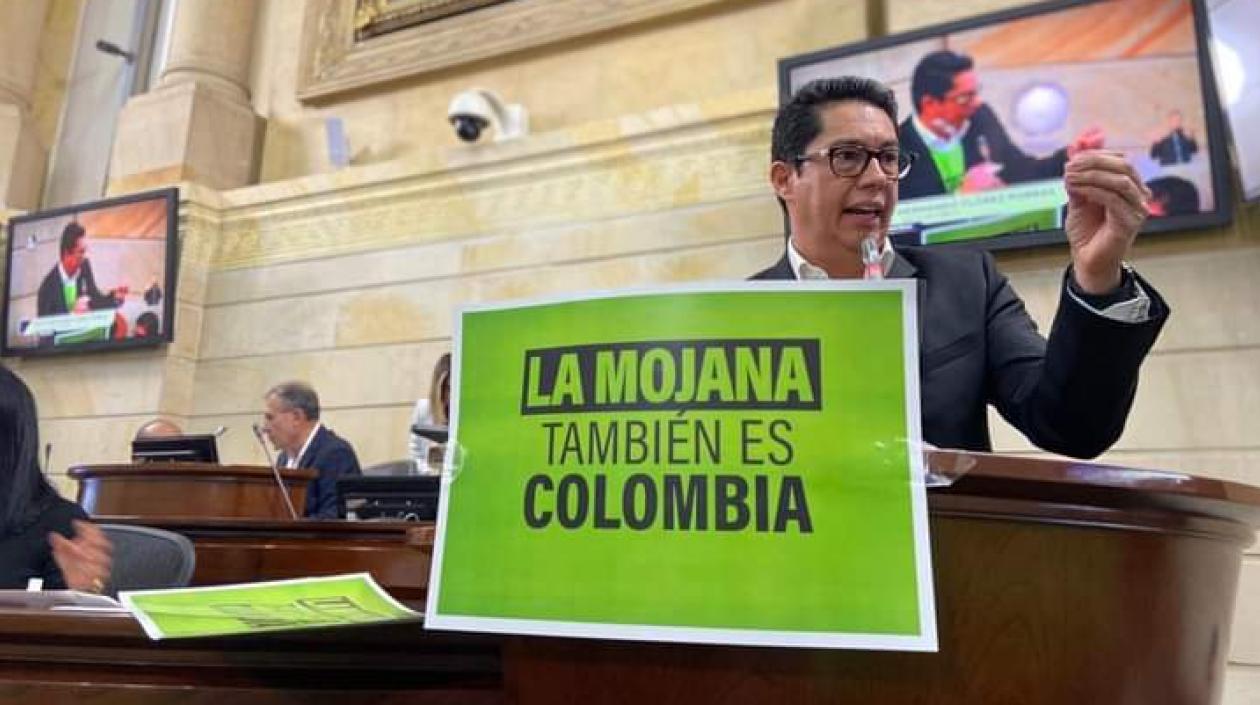 El senador Pedro Flórez, del Pacto Histórico.