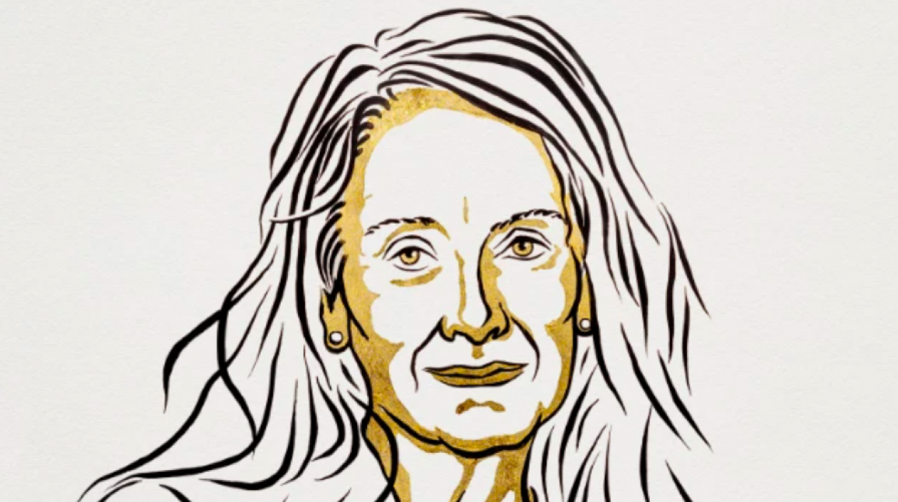 La escritora francesa Annie Ernaux.