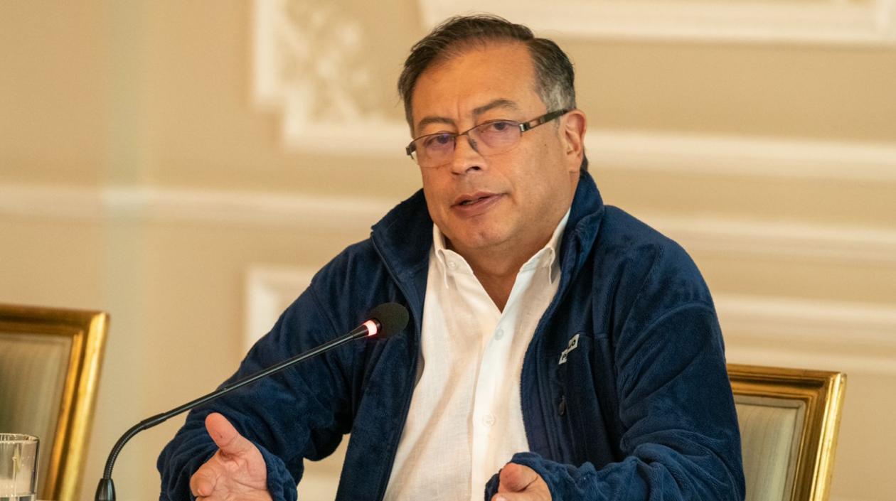 El Presidente de la República, Gustavo Petro.