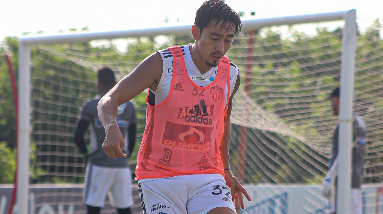 Fabián Sambueza, jugador argentino. 