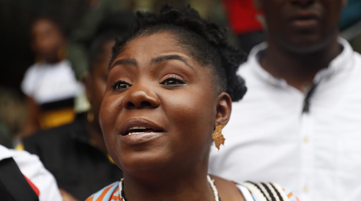 La vicepresidenta de Colombia, Francia Márquez.